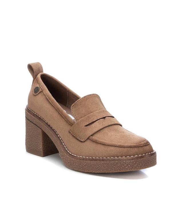 Womens Heeled Suede Moccasins By Xti Product Image