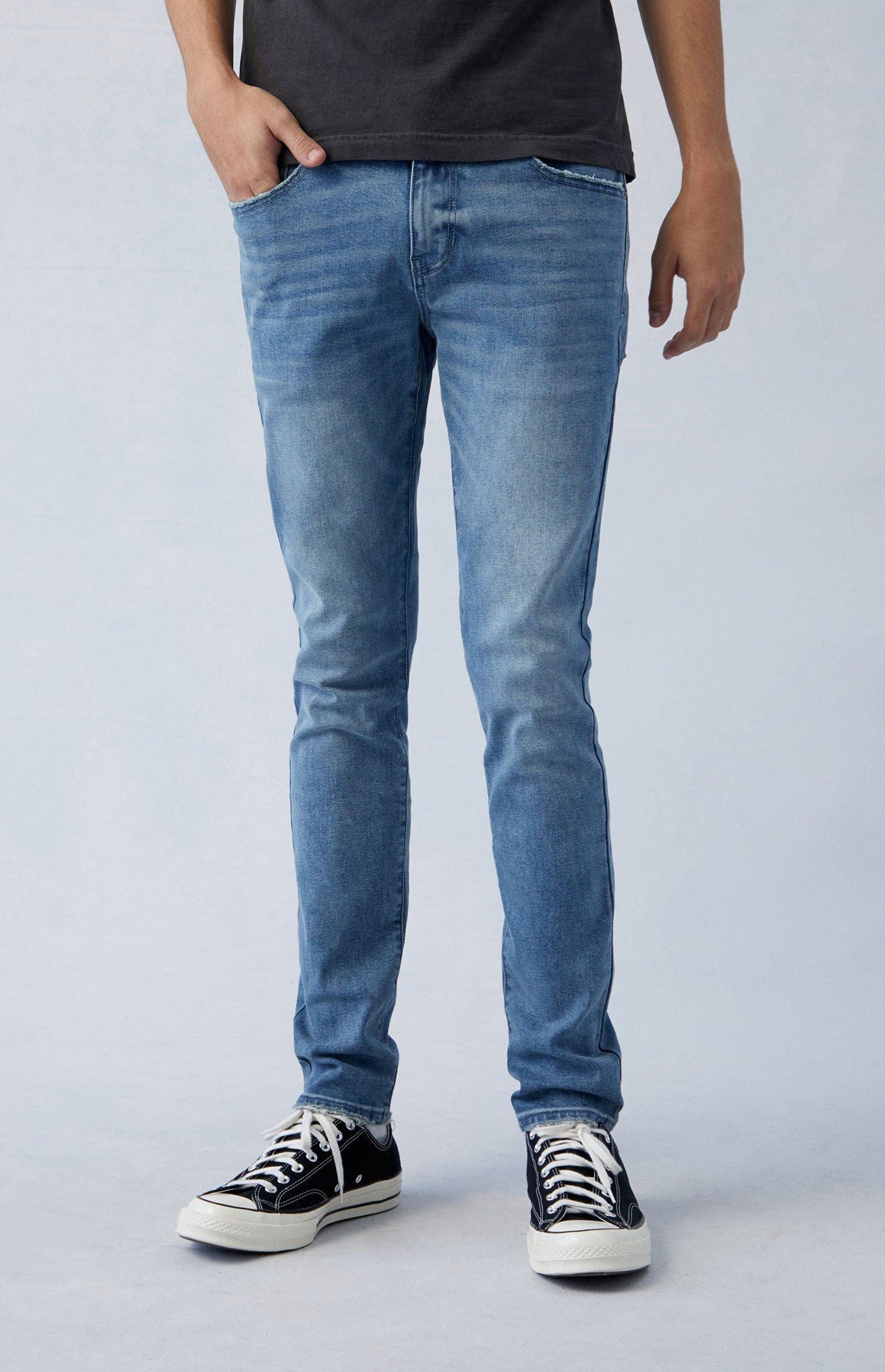 Men's Eco High Stretch Indigo Skinny Jeans 29W x 30L Product Image