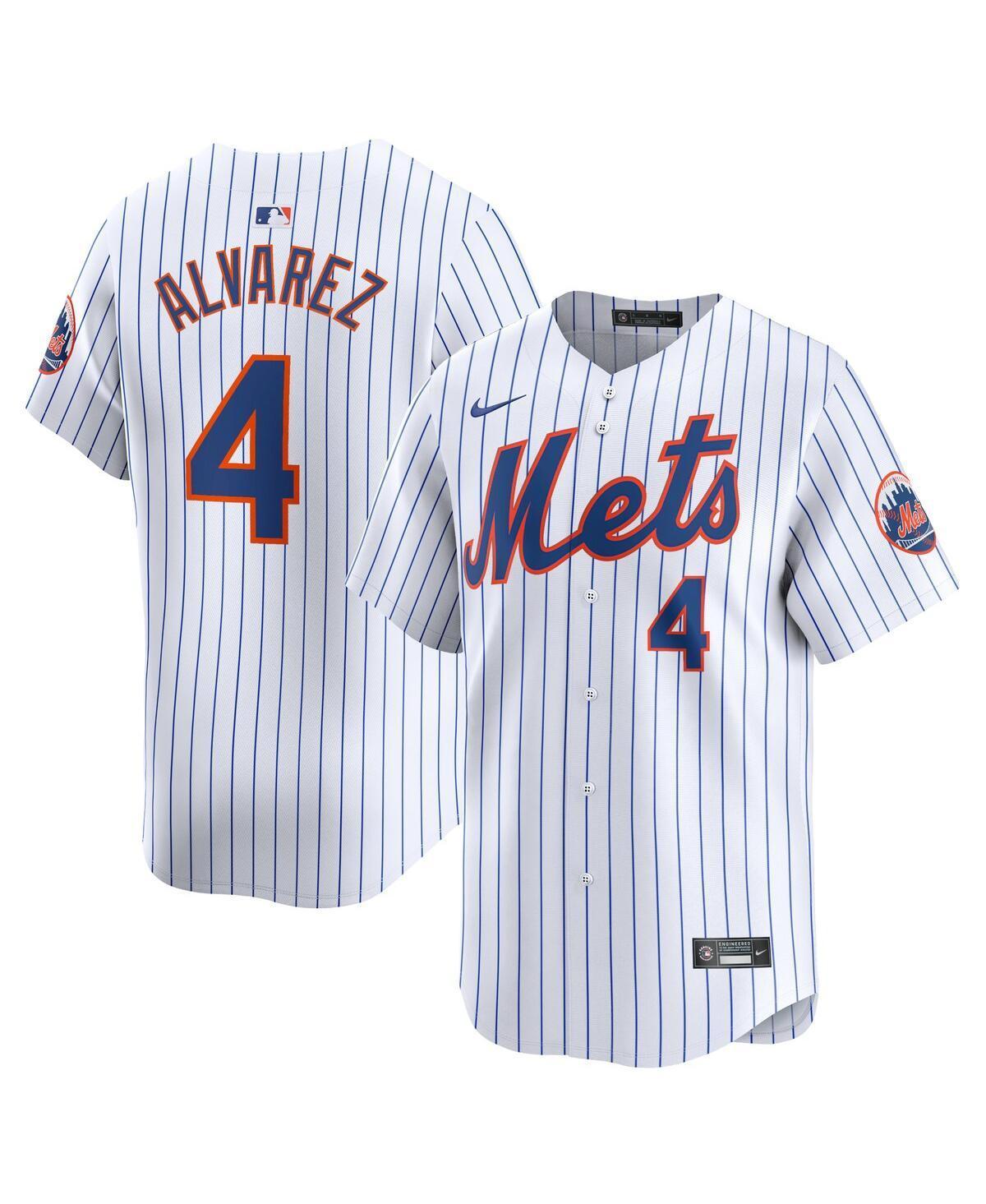 Mens Nike Francisco Alvarez New York Mets Home Limited Player Jersey Product Image