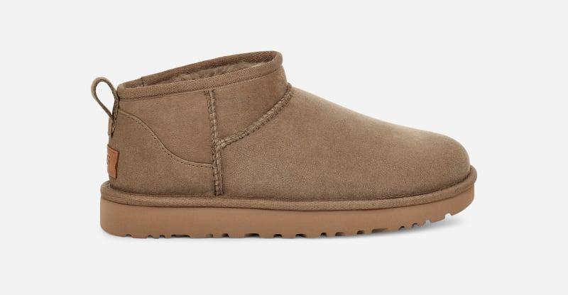 UGG Womens Classic Ultra Mini Sheepskin Classic Boots Product Image