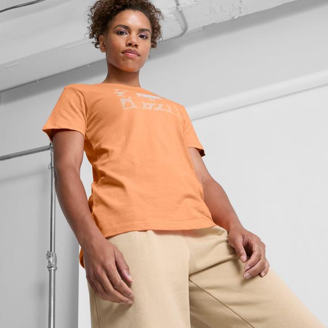 Cheetah Box Logo Women's Tee Product Image