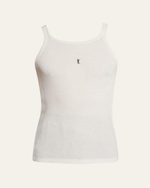 Mens Jersey Fine Rib Tank Top Product Image