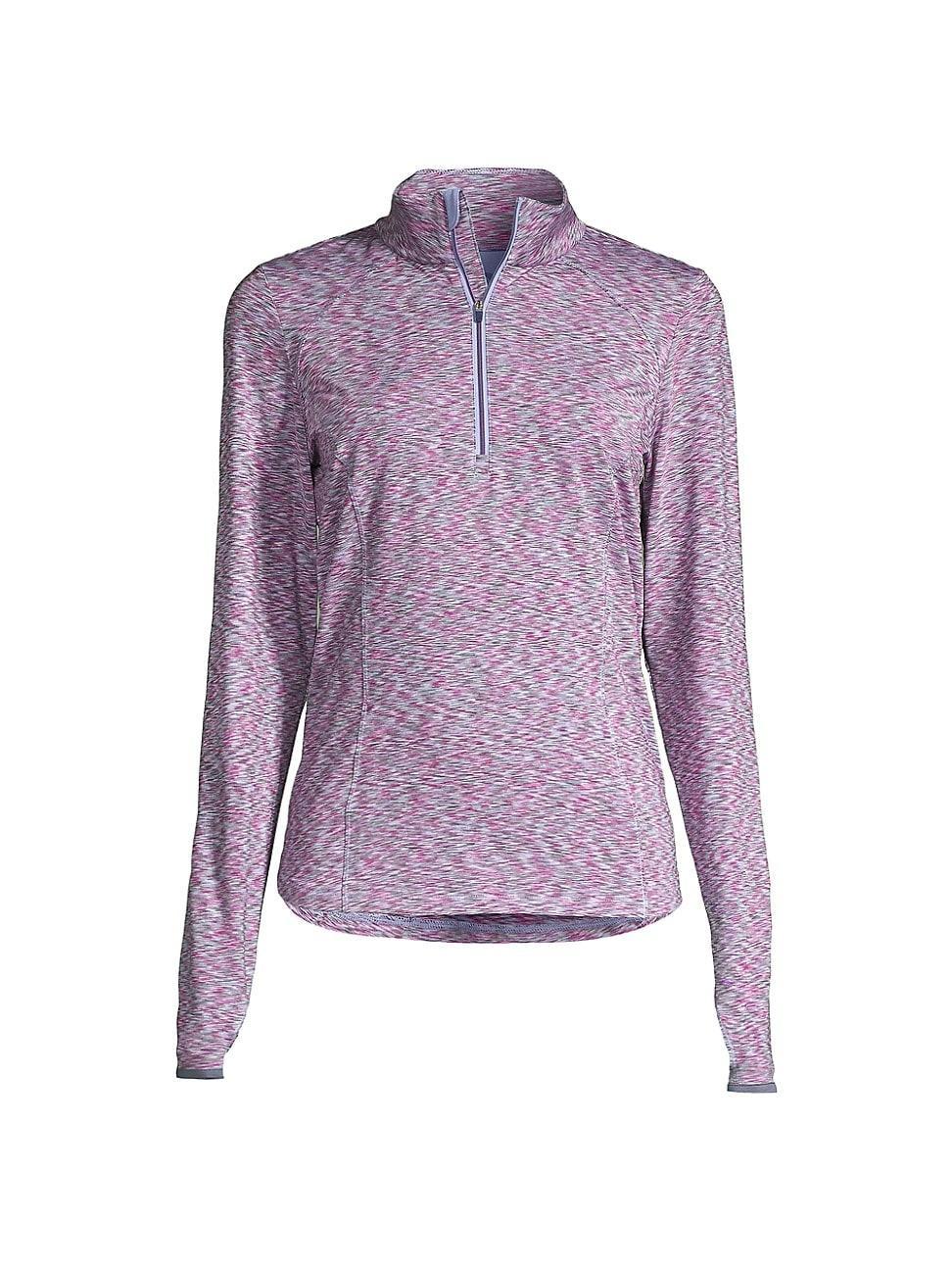 Womens Shae Half-Zip Pullover Top Product Image