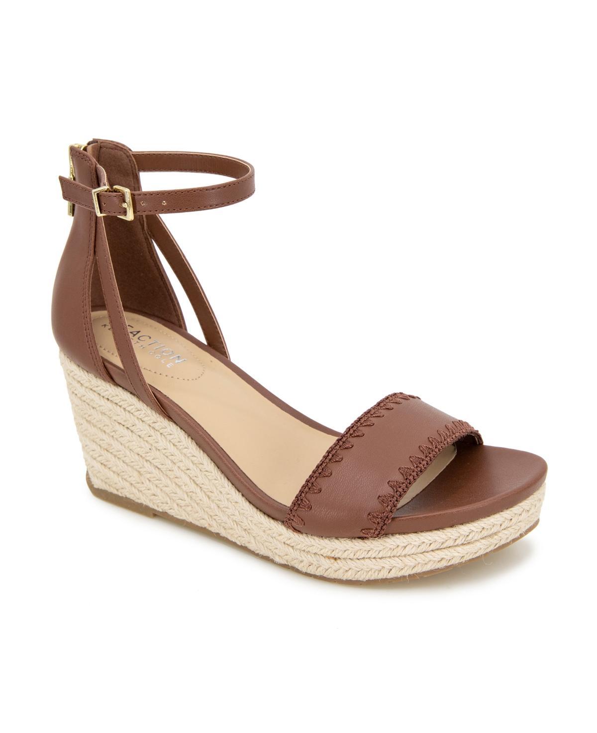 Kenneth Cole Reaction Womens Colton Espadrille Wedge Sandals Product Image