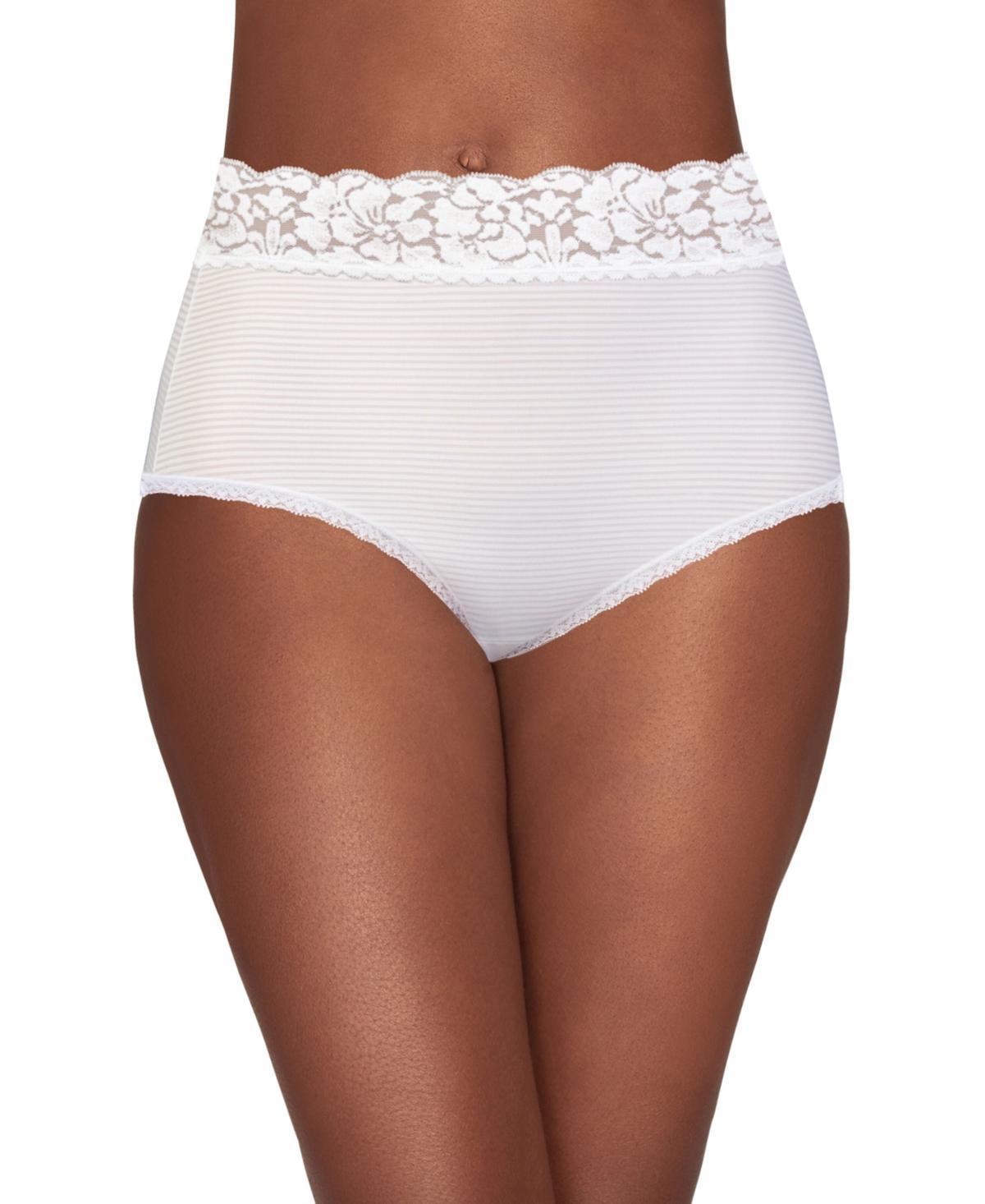 Womens Vanity Fair Flattering Lace Brief 13281 Product Image