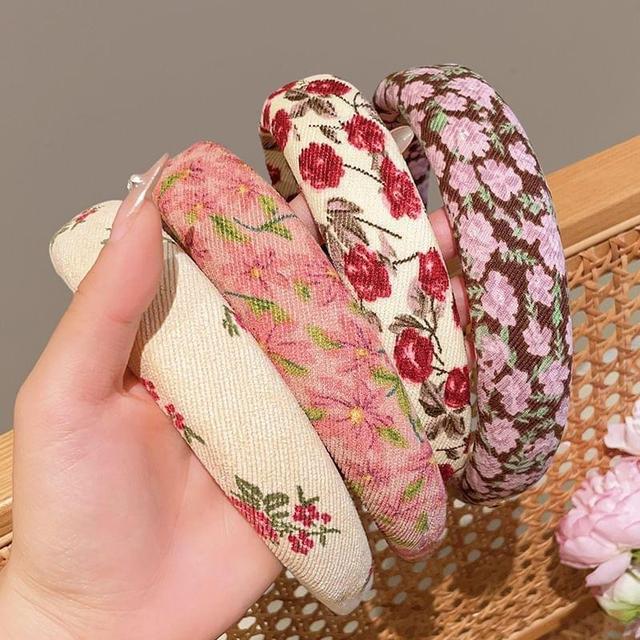 Floral Print Headband Product Image