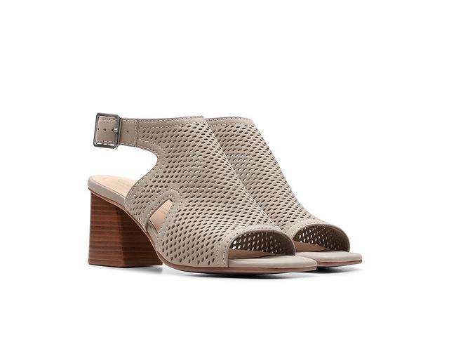 Clarks Siara 65 Flow (Stone Nubuck) Women's Sandals Product Image