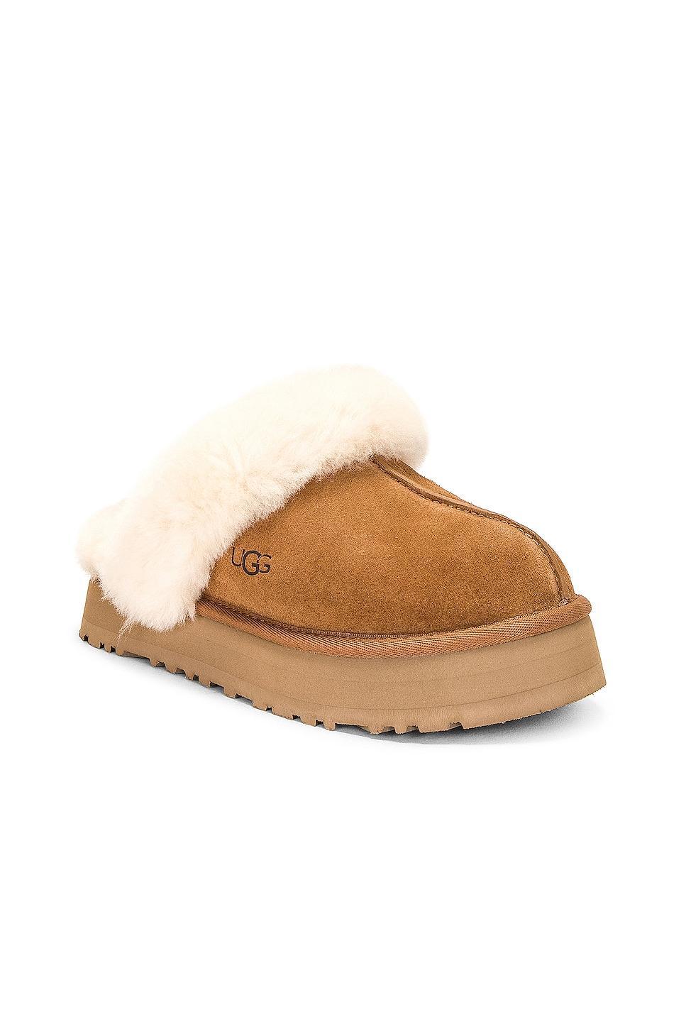 UGG Disquette Slipper in Charcoal Product Image