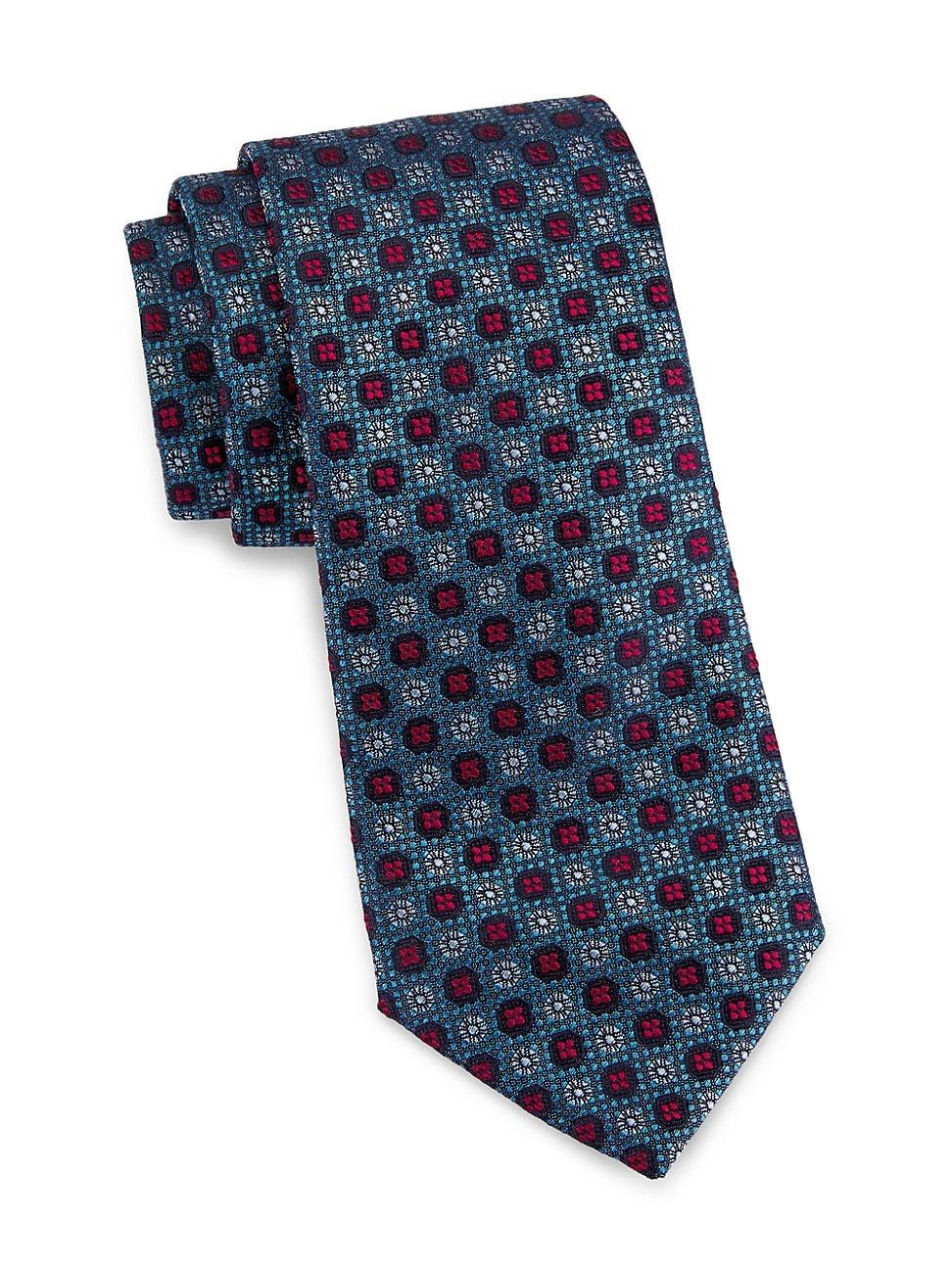 Mens Medallion Silk Tie Product Image