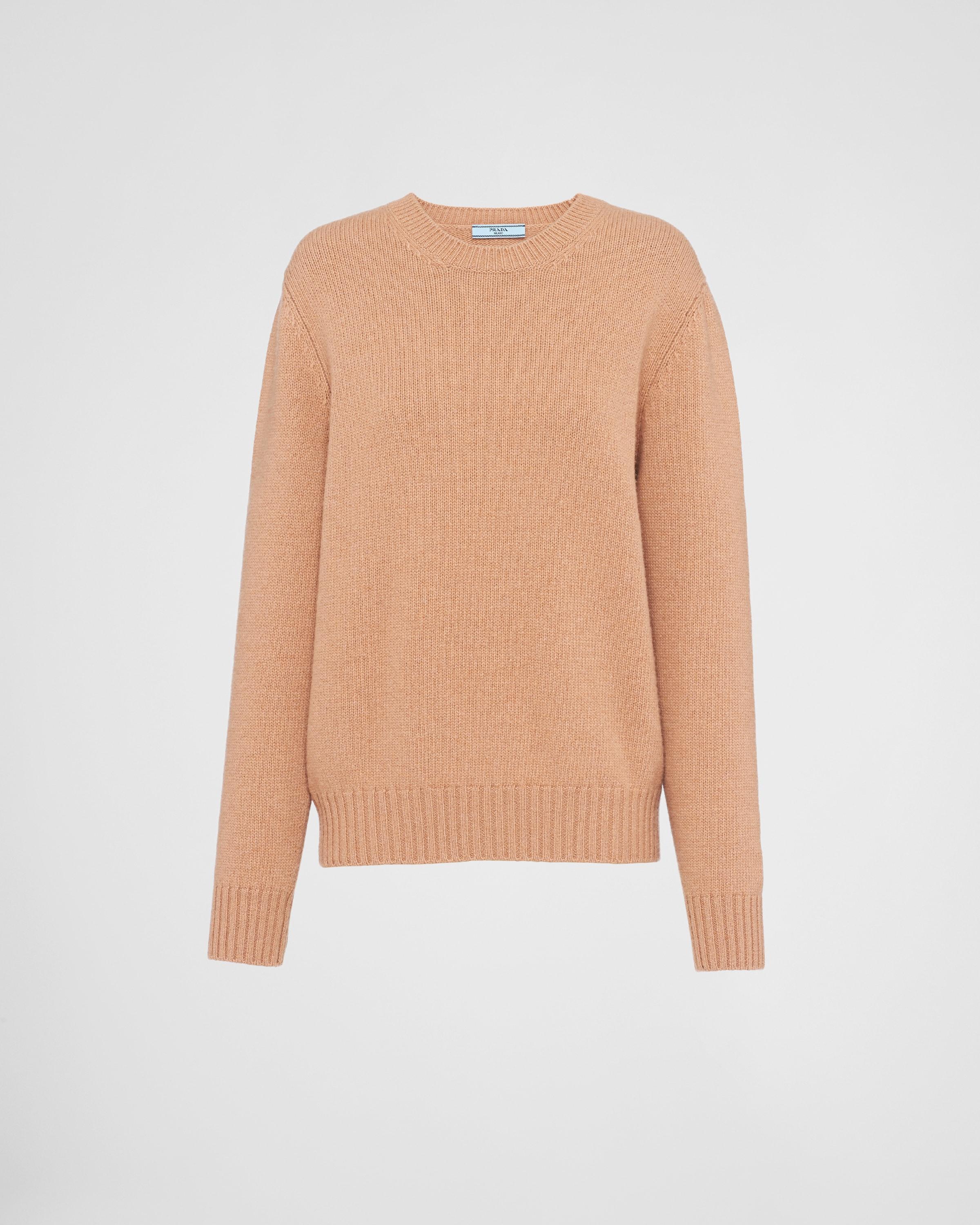 Wool and cashmere crew-neck sweater Product Image