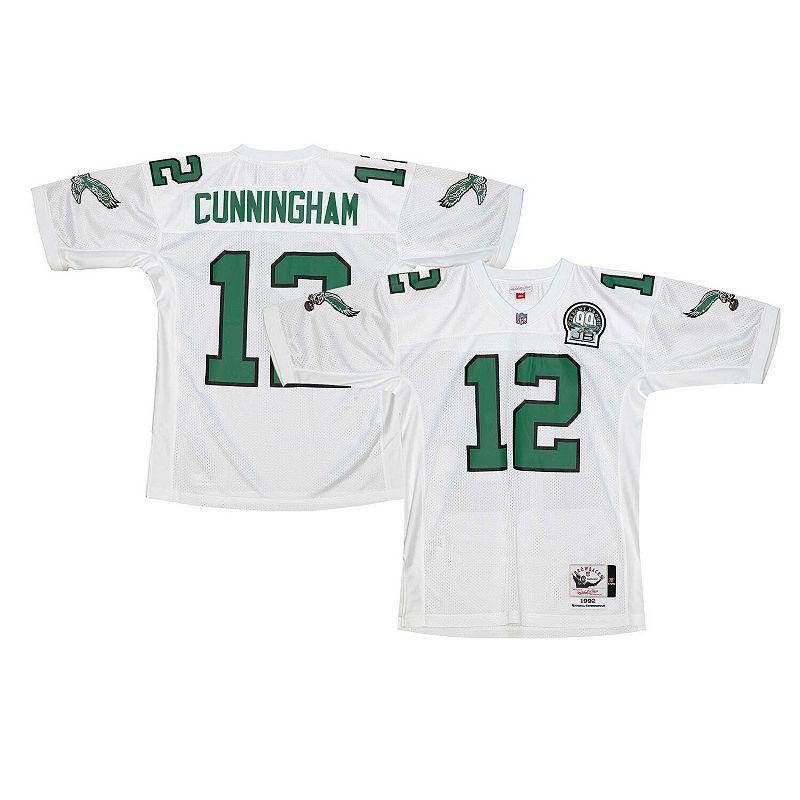 Mens Mitchell & Ness Randall Cunningham Philadelphia Eagles 1992 Authentic Jersey Product Image