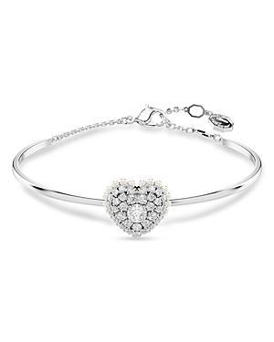 Swarovski Hyperbola Heart Bangle Bracelet Product Image