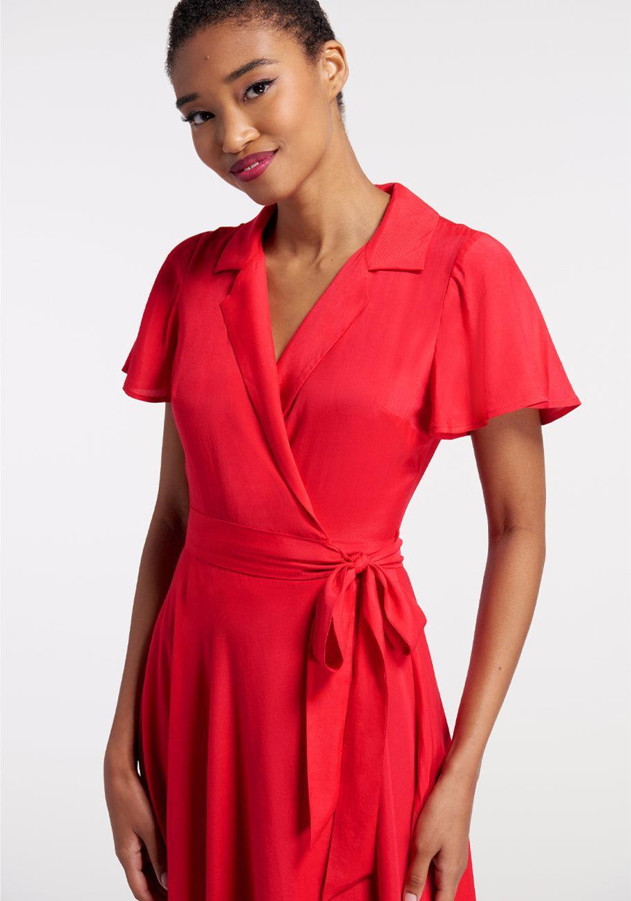 Sojourn Savvy Wrap Dress Product Image