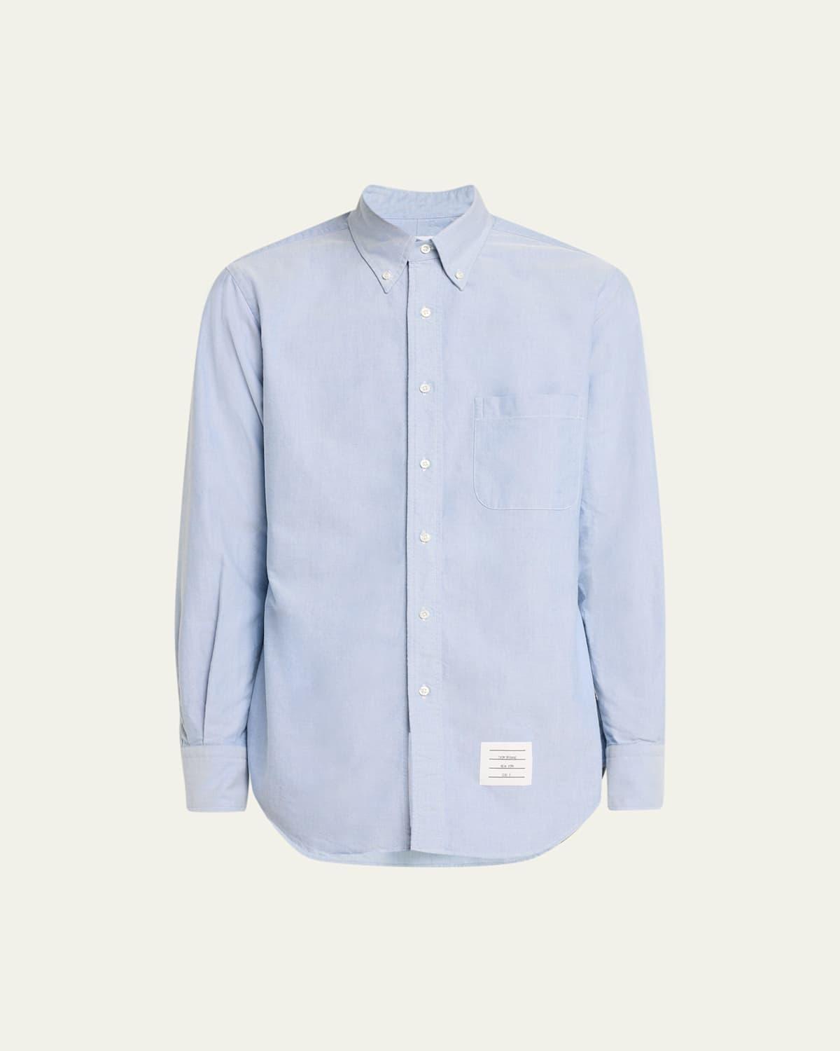 Mens Oxford Grosgrain-Placket Dress Shirt Product Image