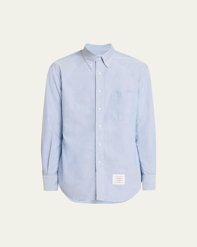 Mens Oxford Grosgrain-Placket Dress Shirt Product Image