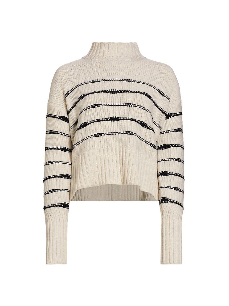 Womens Viori Wool-Blend Striped Sweater Product Image