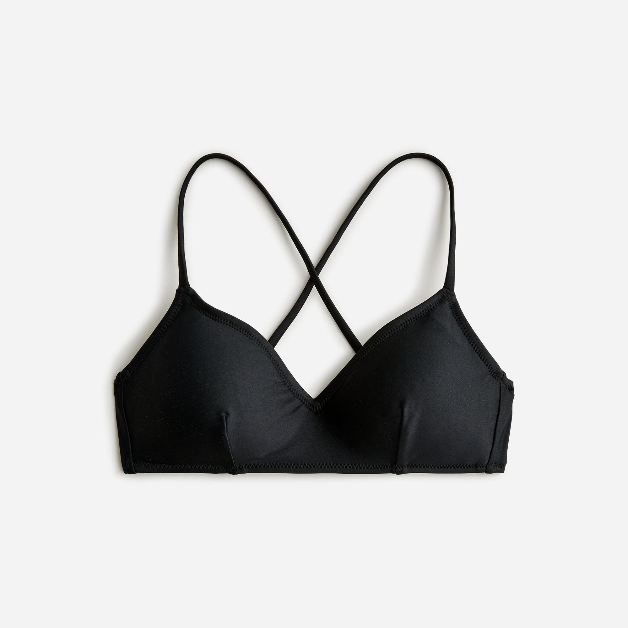 Cross-back french bikini top Product Image