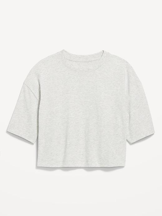 Vintage Oversized Crop T-Shirt Product Image