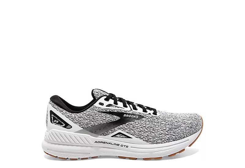 Brooks Mens Adrenaline Gts 23 Running Sneakers from Finish Line - White Product Image