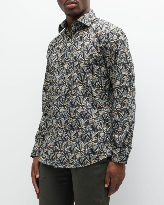 Mens Axel Shaped Sport Shirt Product Image