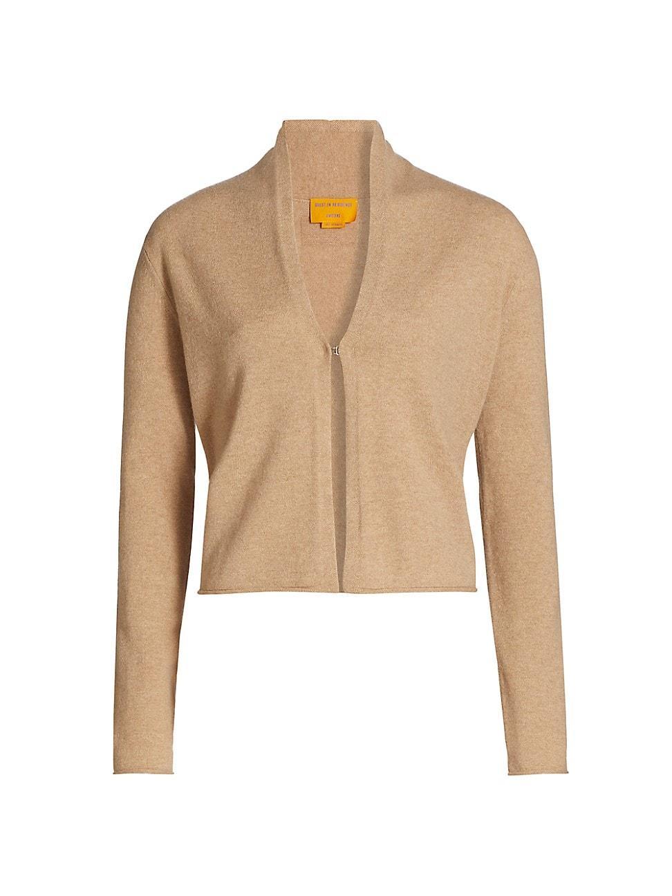 Womens Stealth Cashmere Cardigan product image