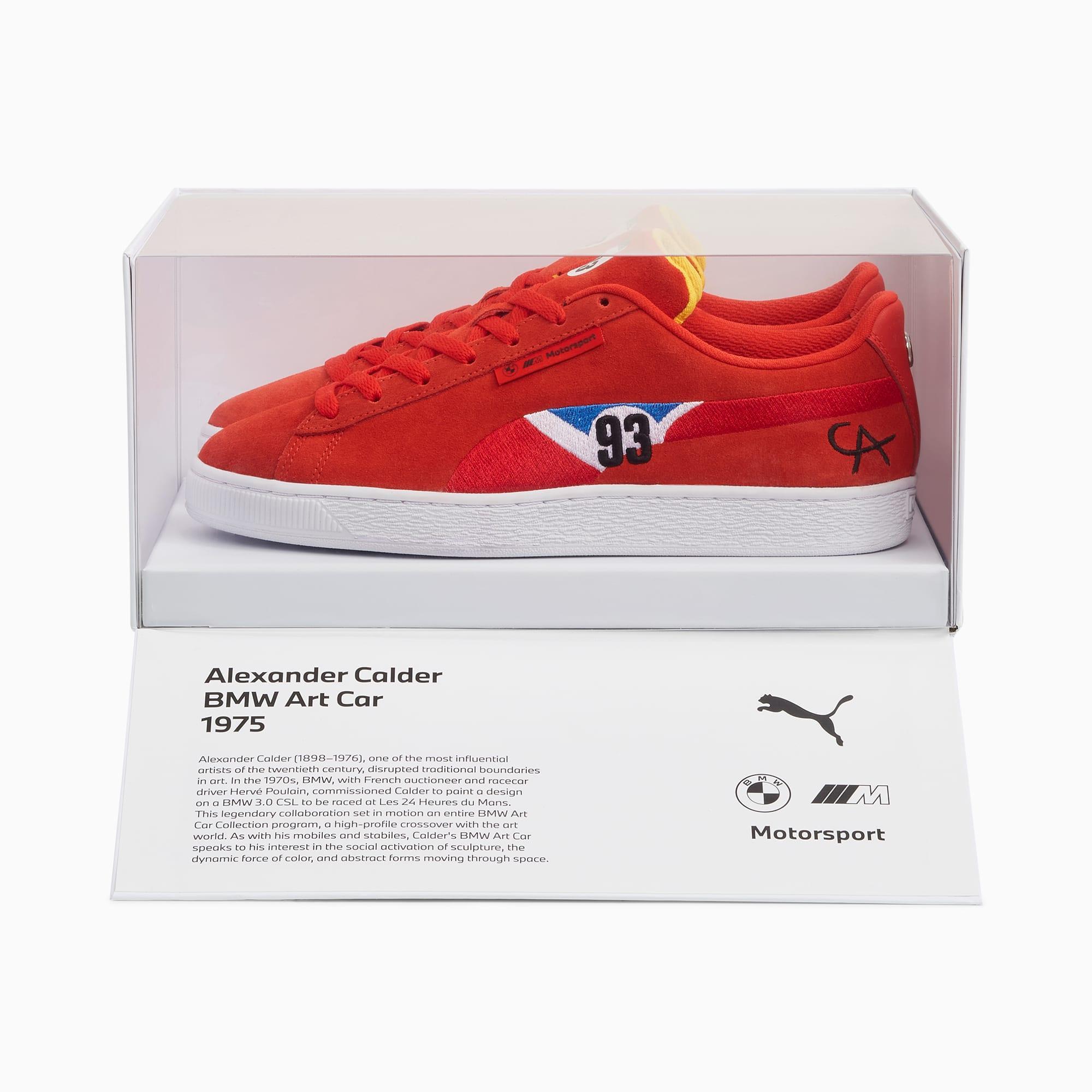 PUMA x BMW M MOTORSPORT Suede Calder Men's Sneakers Product Image