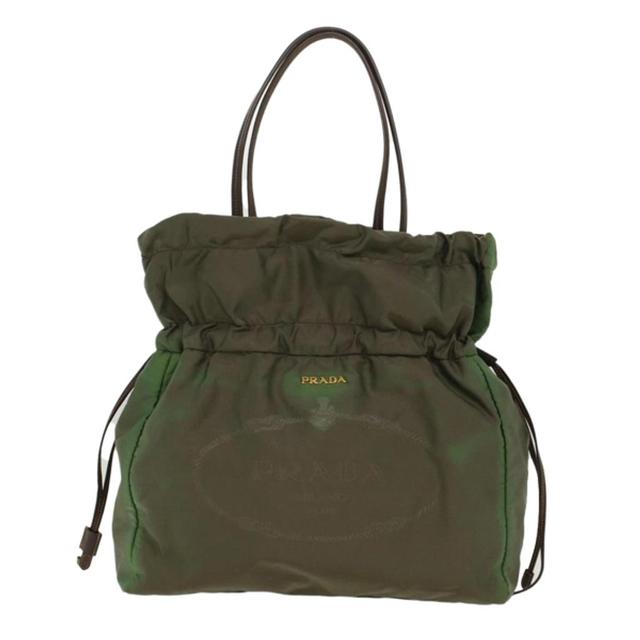 Tessuto Synthetic Shoulder Bag () In Khaki Product Image