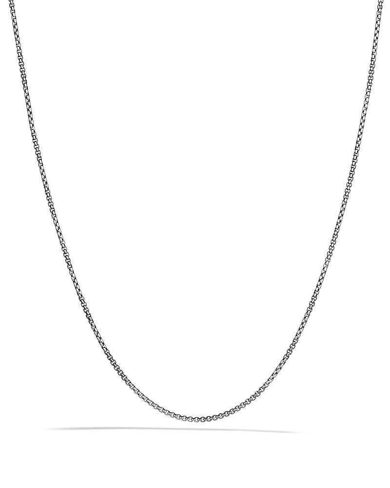 David Yurman Box Chain Necklace with an Accent of 14K Gold, 1.7mm, 16 Product Image