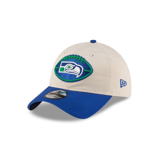 Seattle Seahawks 2024 Historic Sideline 9TWENTY Adjustable Hat Male Product Image