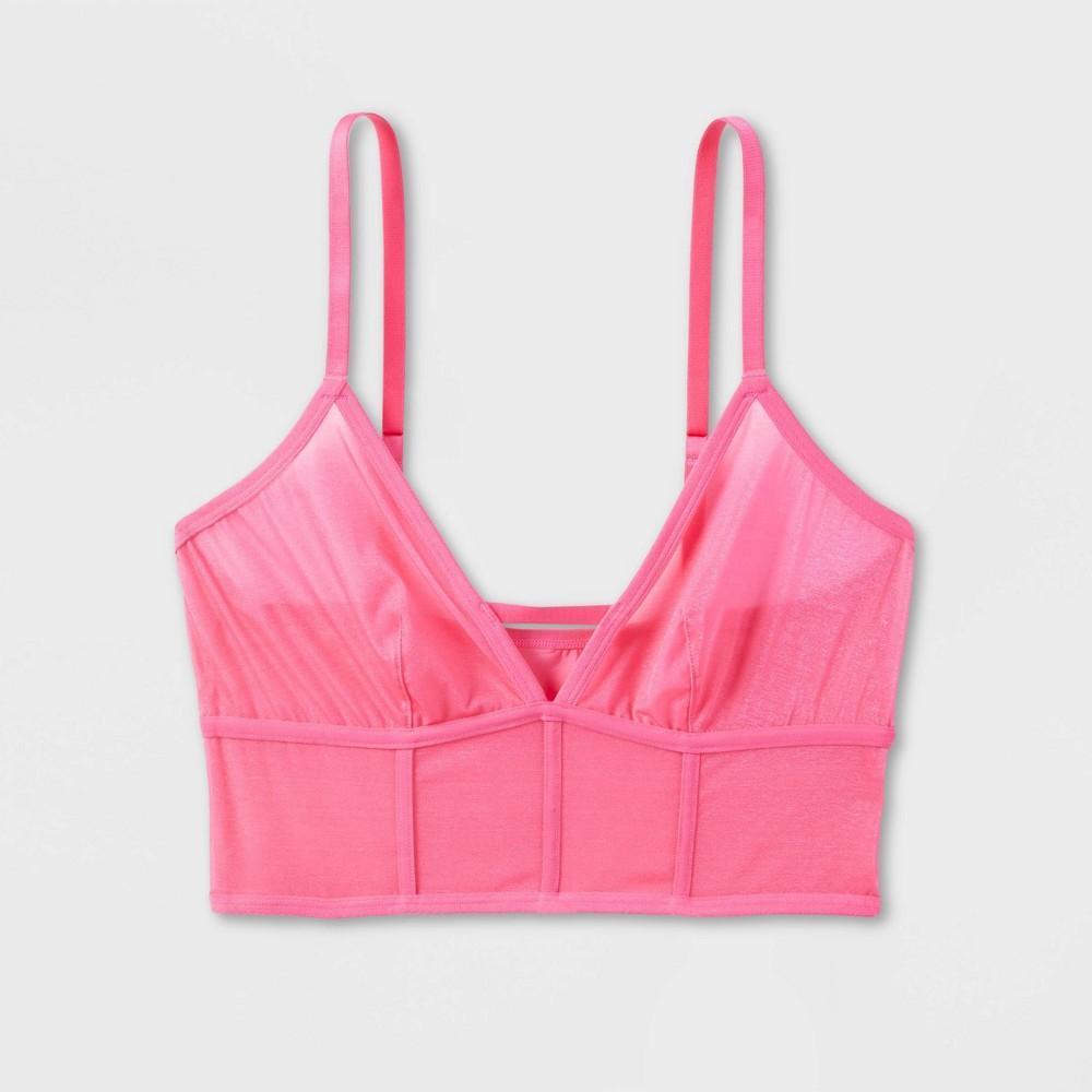 Womens Mesh Longline Bralette - Auden Product Image