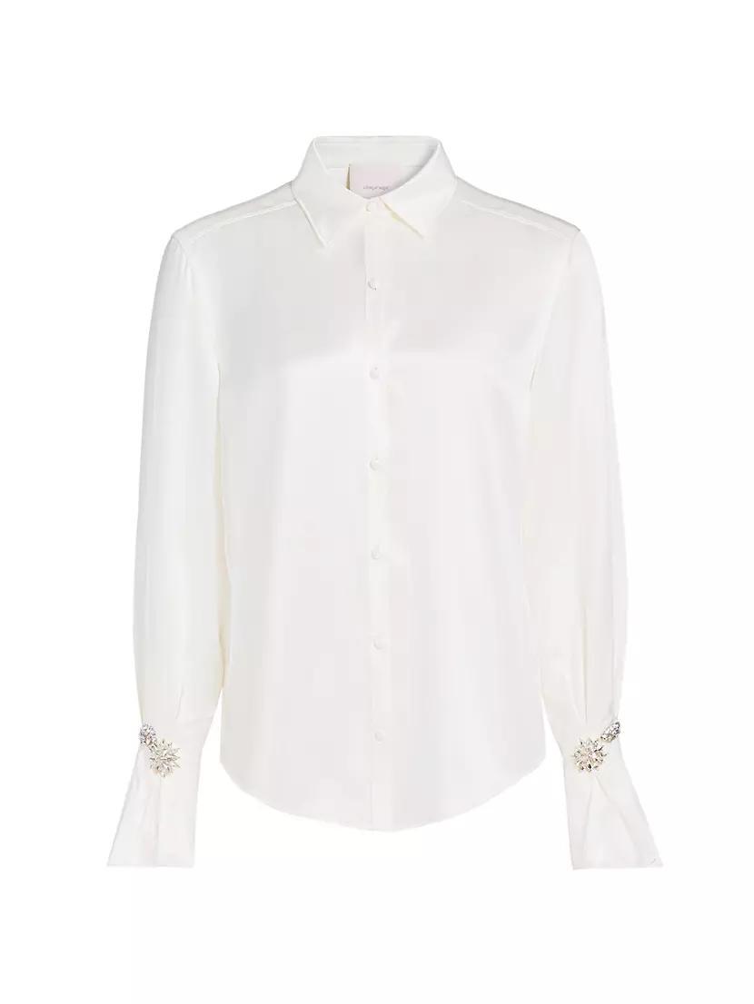 Demetria Silk Blouse Product Image