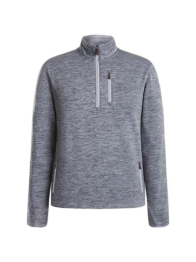 Mens Sheen Fleece Knit Jacket Product Image