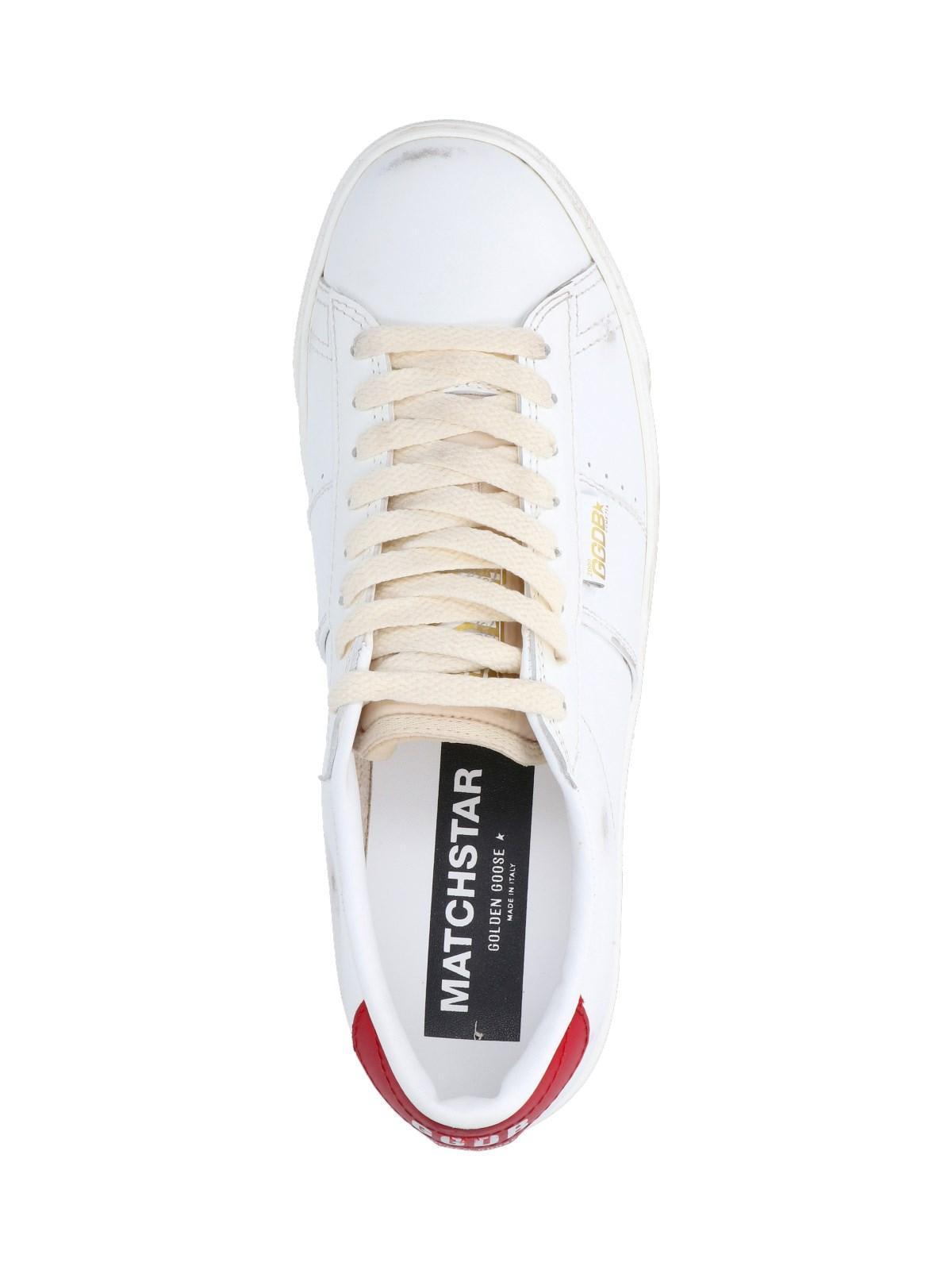 GOLDEN GOOSE Matchstar Sneakers In Weiss Product Image