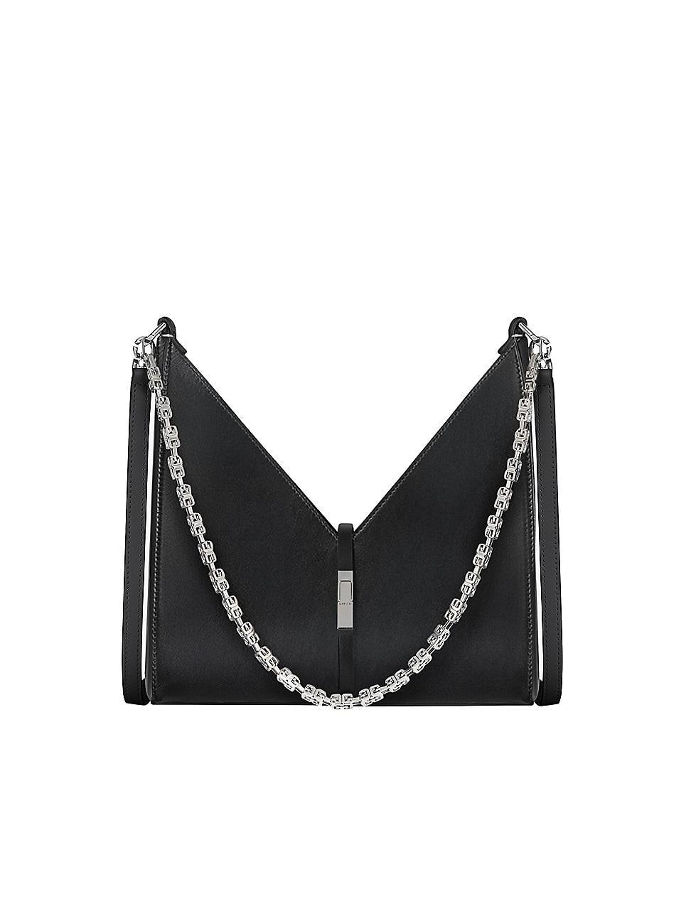 Givenchy Small Cutout Chain Strap Leather Crossbody Bag Product Image