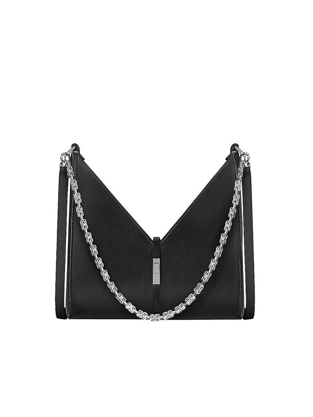 Givenchy Small Cutout Chain Strap Leather Crossbody Bag Product Image