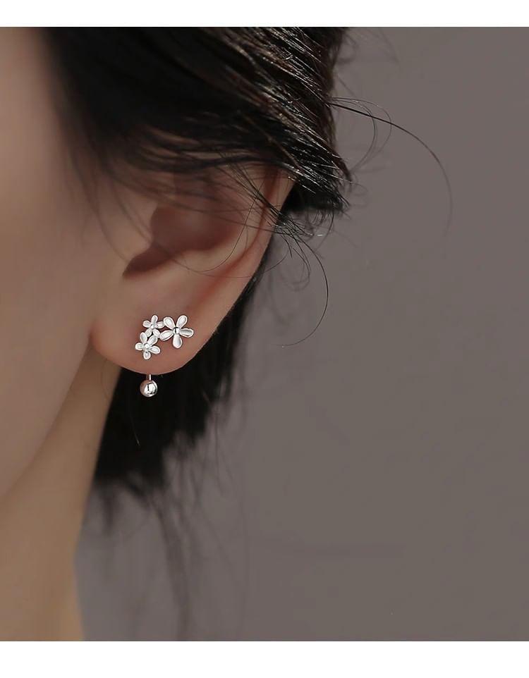 Flower Alloy Ear Jacket Product Image