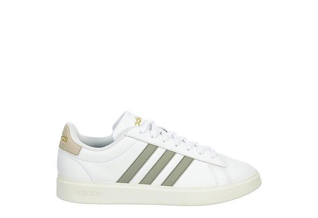 adidas Originals Grand Court 2.0 (Halo /Shadow Olive/Footwear White) Men's Shoes Product Image