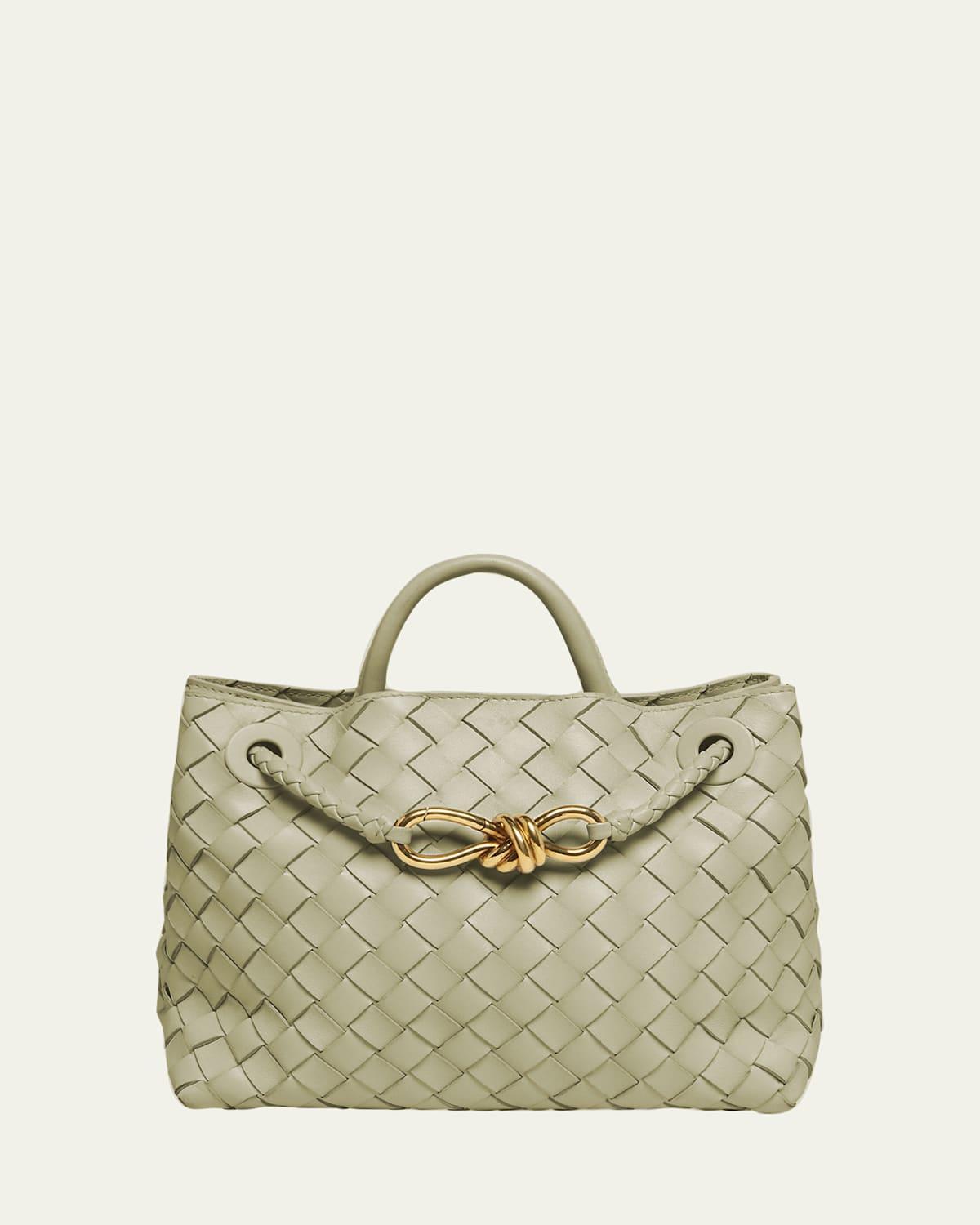 Bottega Veneta Andiamo Small Woven Shoulder Bag Product Image