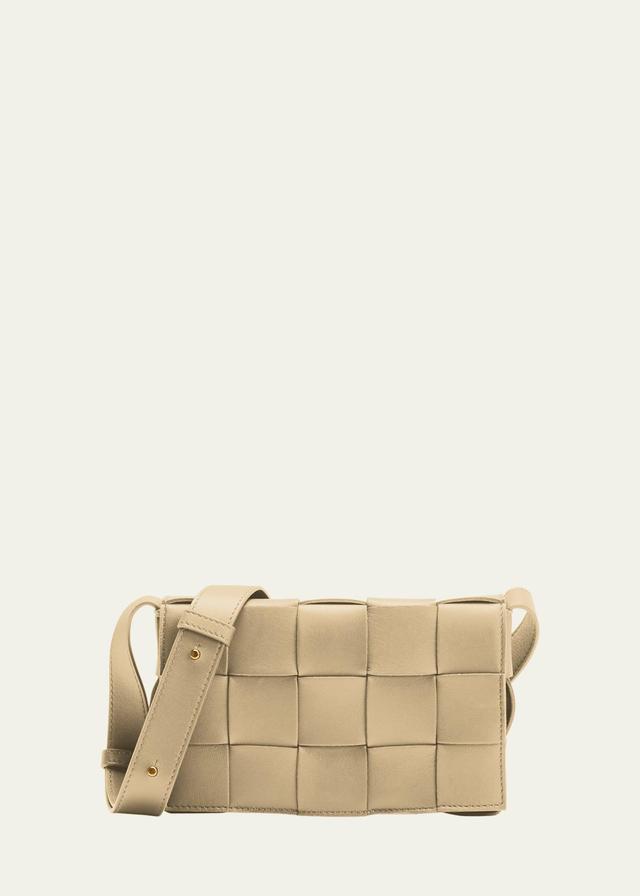 Bottega Veneta Small Intrecciato Leather Cassette Crossbody Bag Product Image