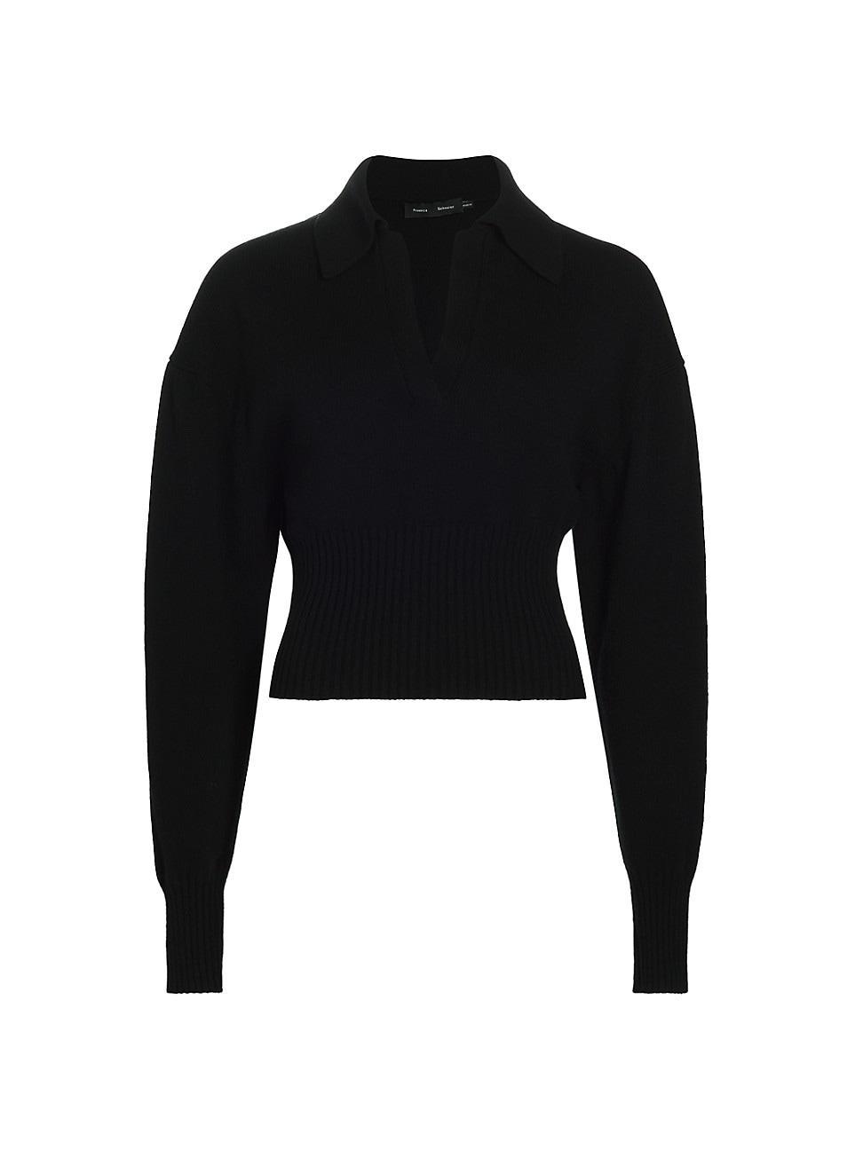 Womens Jeanne Cashmere-Blend Sweater Product Image