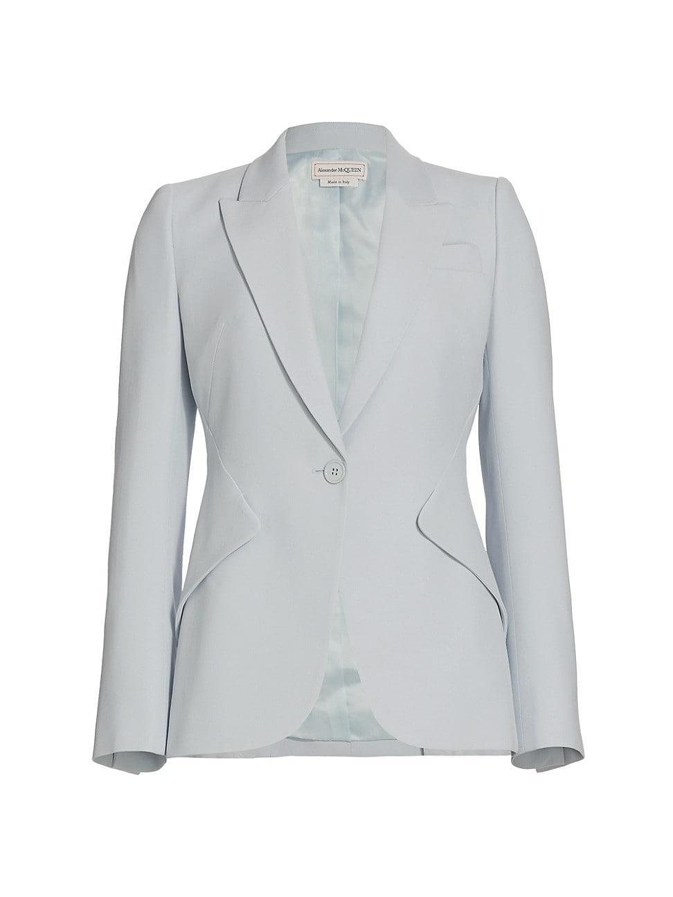 Womens Tailored Peak-Lapel Jacket product image