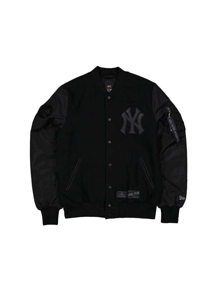 NEW YORK YANKEES X ALPHA X NEW ERA MA-1 WOOL BOMBER JACKET Product Image