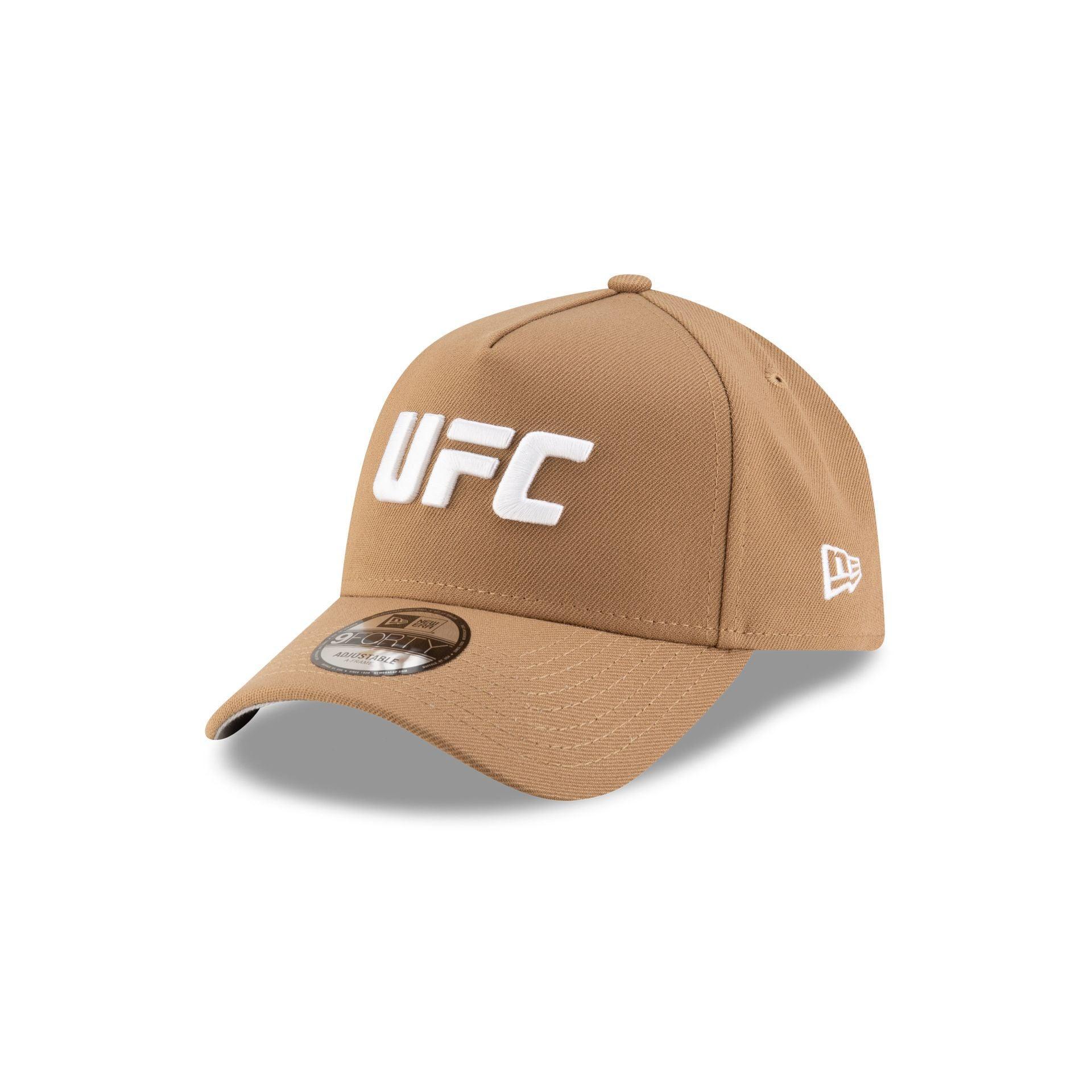 UFC Mexico Khaki 9FORTY A-Frame Snapback Hat Male Product Image