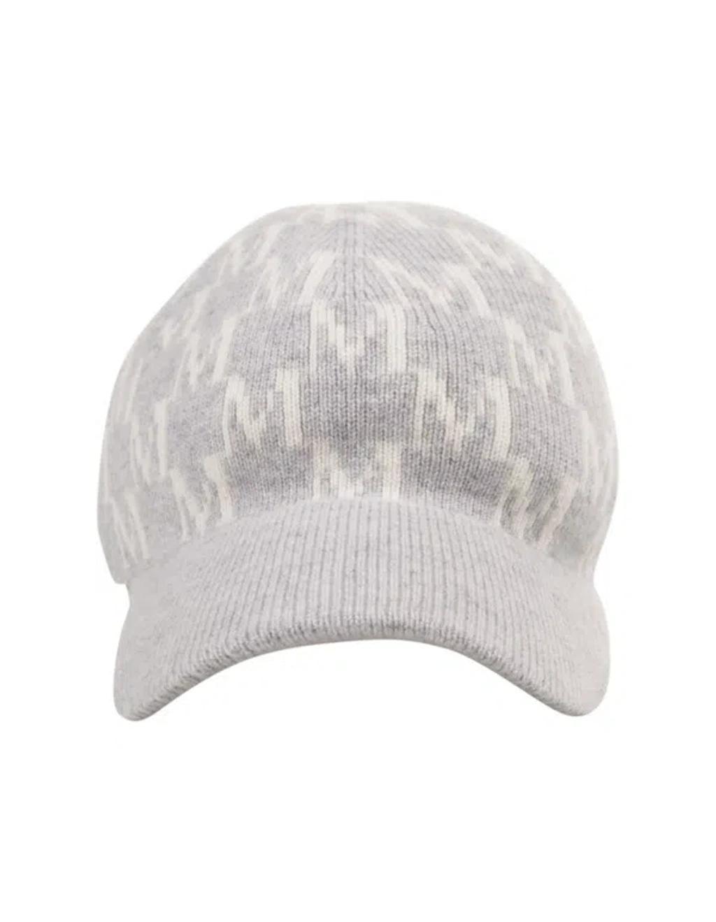 Monogrammed Knit Hat In Grey product image