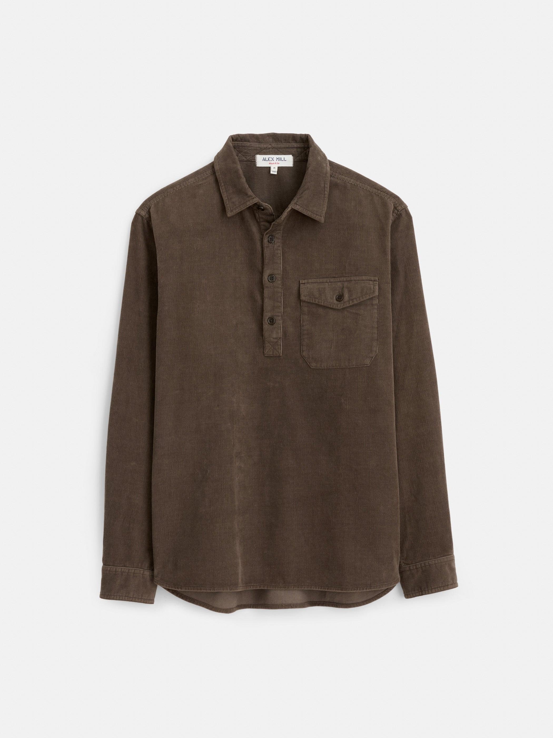 Carter Popover Shirt in Fine Wale Corduroy Male Product Image