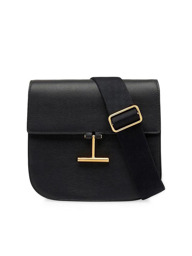 TOM FORD Medium Grained Leather Crossbody Bag Product Image