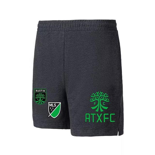 Mens Concepts Sport Charcoal Austin FC Multi-Logo Shorts Product Image