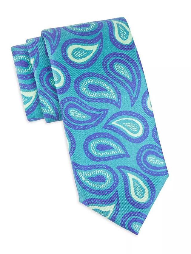 Novel Paisley Silk Tie Product Image