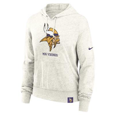 Minnesota Vikings Gym Vintage Women's Nike NFL Pullover Hoodie Product Image