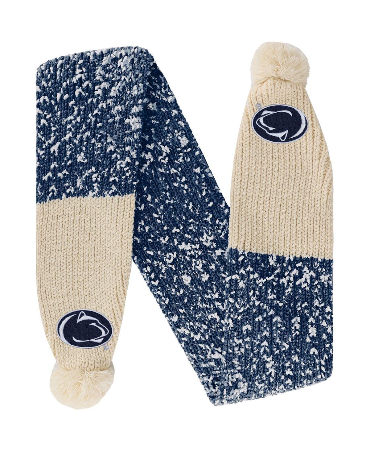 Womens Foco Penn State Nittany Lions Confetti Scarf with Pom Product Image